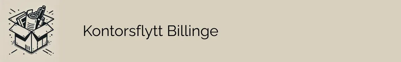 Kontorsflytt Billinge