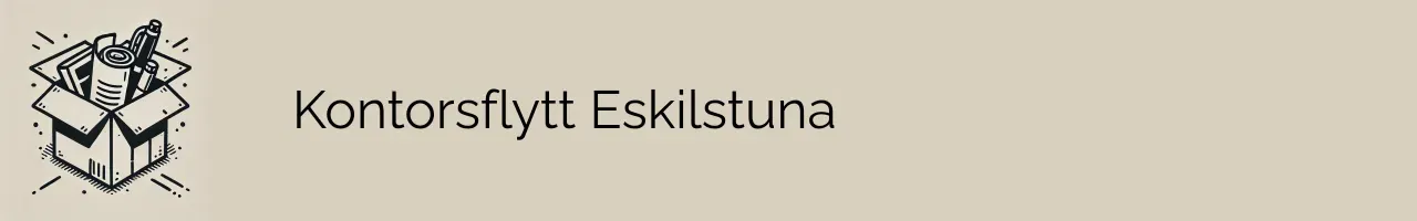 Kontorsflytt Eskilstuna