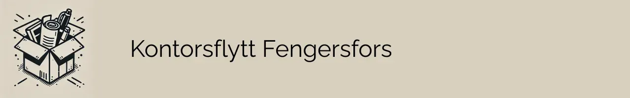 Kontorsflytt Fengersfors