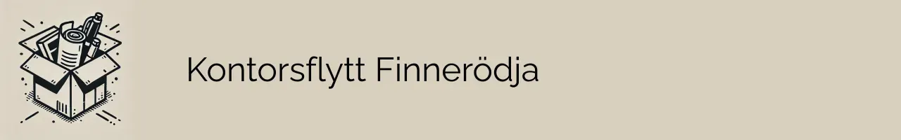 Kontorsflytt Finnerödja