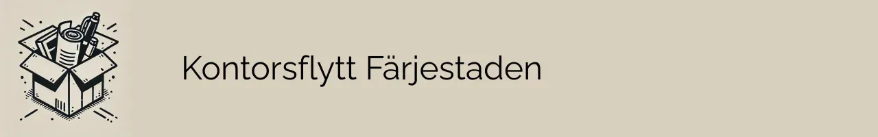 Kontorsflytt Färjestaden