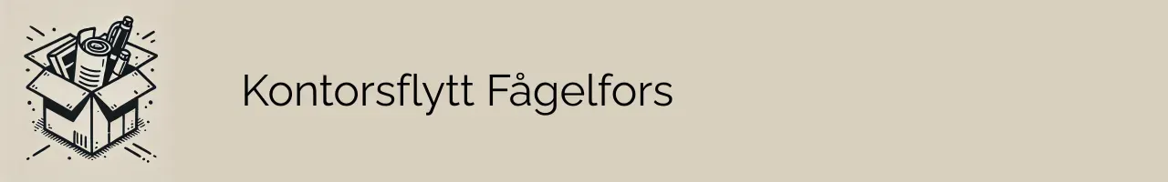 Kontorsflytt Fågelfors