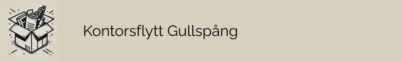 Kontorsflytt Gullspång