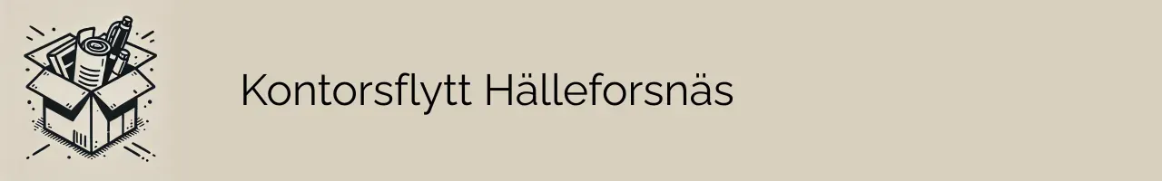 Kontorsflytt Hälleforsnäs