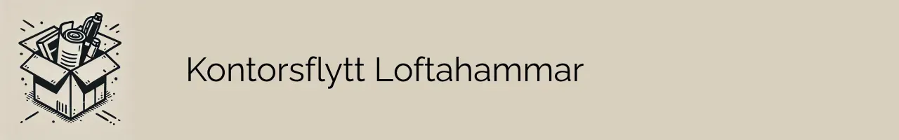 Kontorsflytt Loftahammar