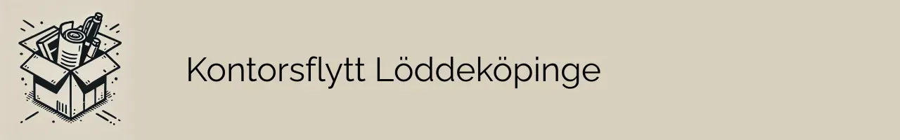 Kontorsflytt Löddeköpinge