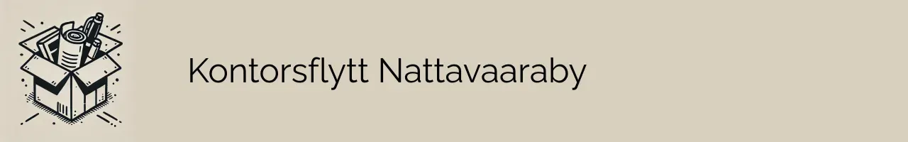 Kontorsflytt Nattavaaraby