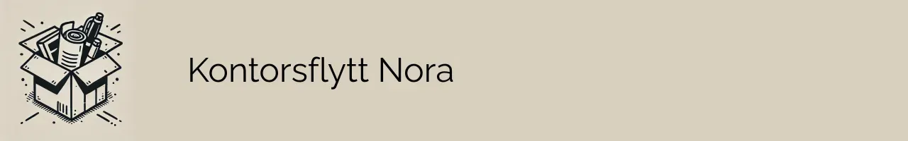 Kontorsflytt Nora