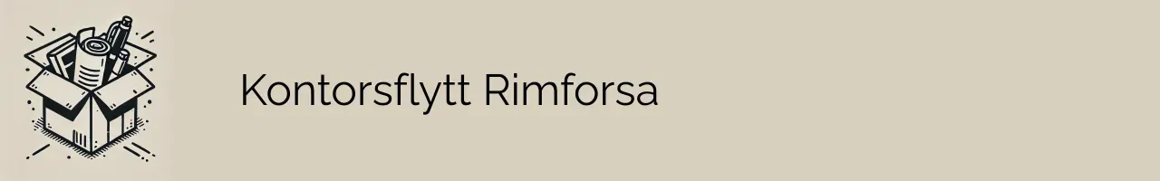 Kontorsflytt Rimforsa