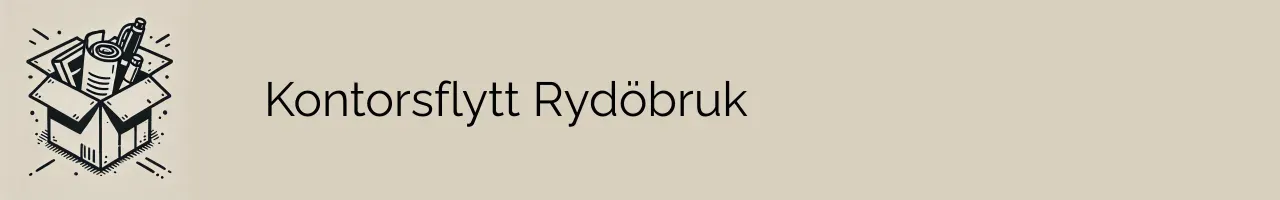 Kontorsflytt Rydöbruk