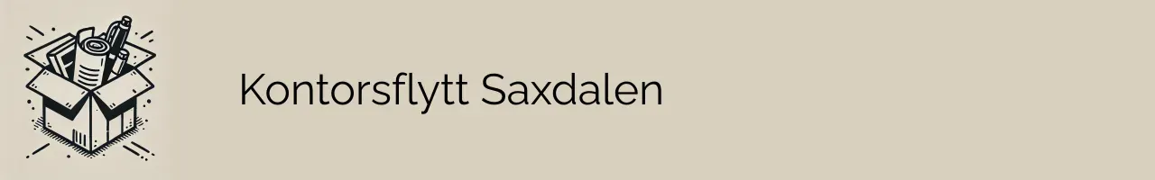 Kontorsflytt Saxdalen