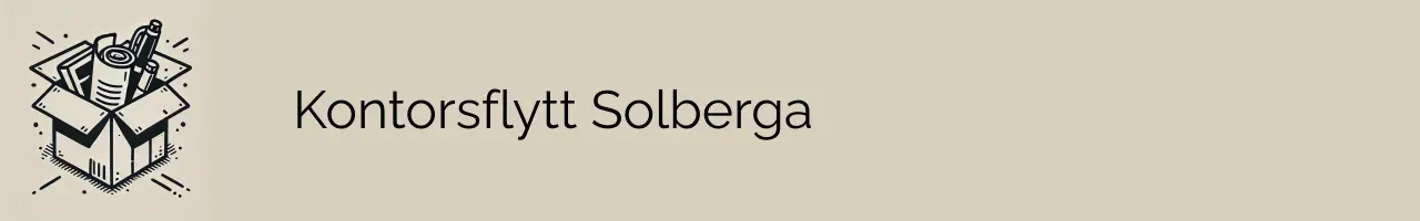 Kontorsflytt Solberga