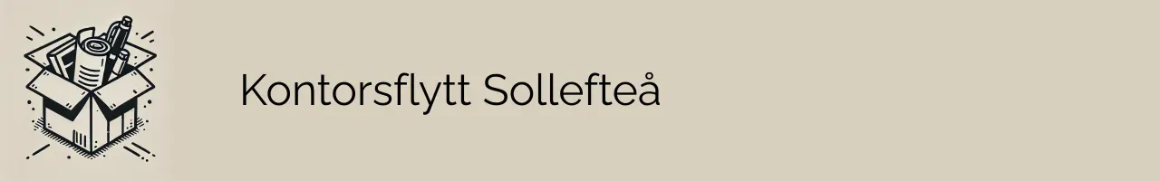 Kontorsflytt Sollefteå