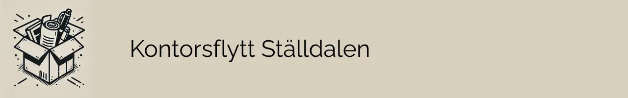 Kontorsflytt Ställdalen