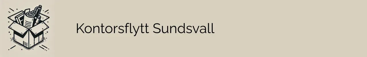 Kontorsflytt Sundsvall