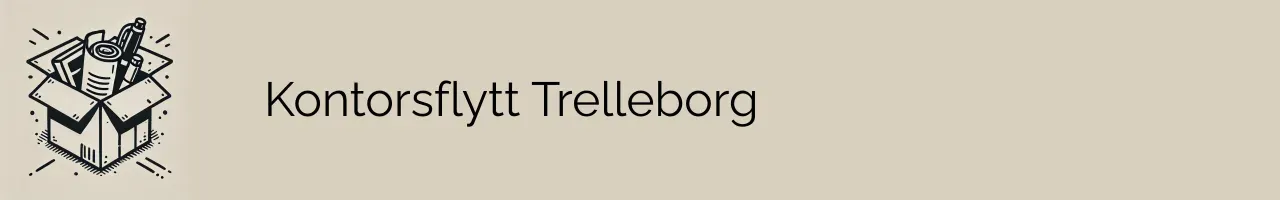 Kontorsflytt Trelleborg