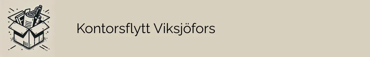 Kontorsflytt Viksjöfors