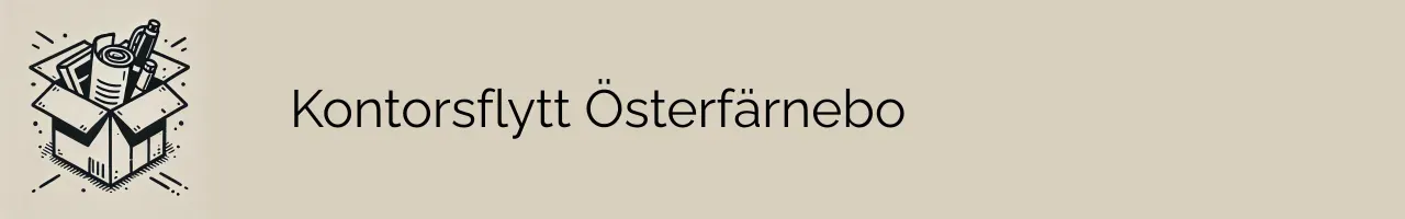 Kontorsflytt Österfärnebo